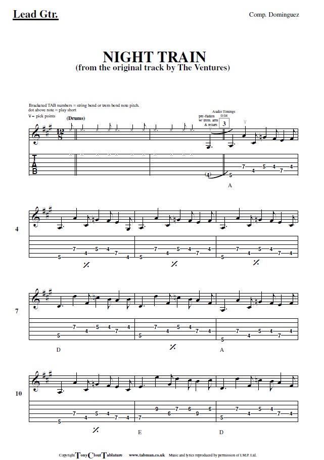 Night Train (The Ventures) - Image 2
